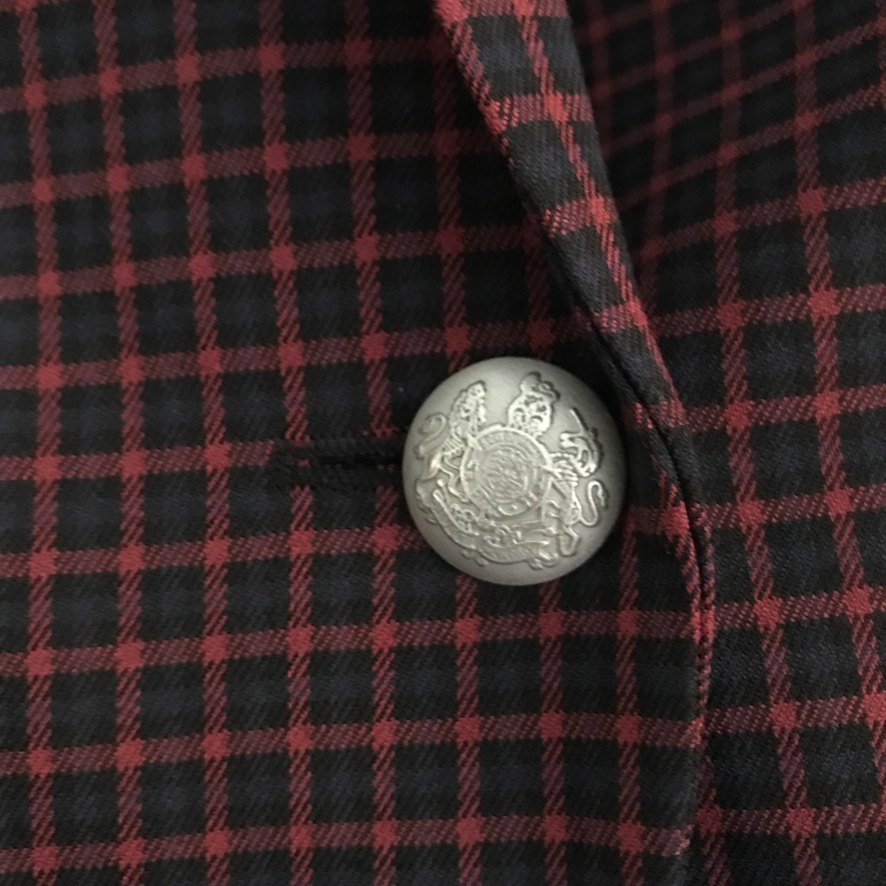 Riley & Rae Reid Mini-Checkered Blazer - Picture 8 of 13